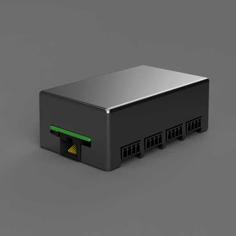 Angio 8 (an 8 output Artnet Multiplexer)